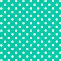 Mint and White Polka Dot Italian Paper ~ Tassotti ~ Reversible Print